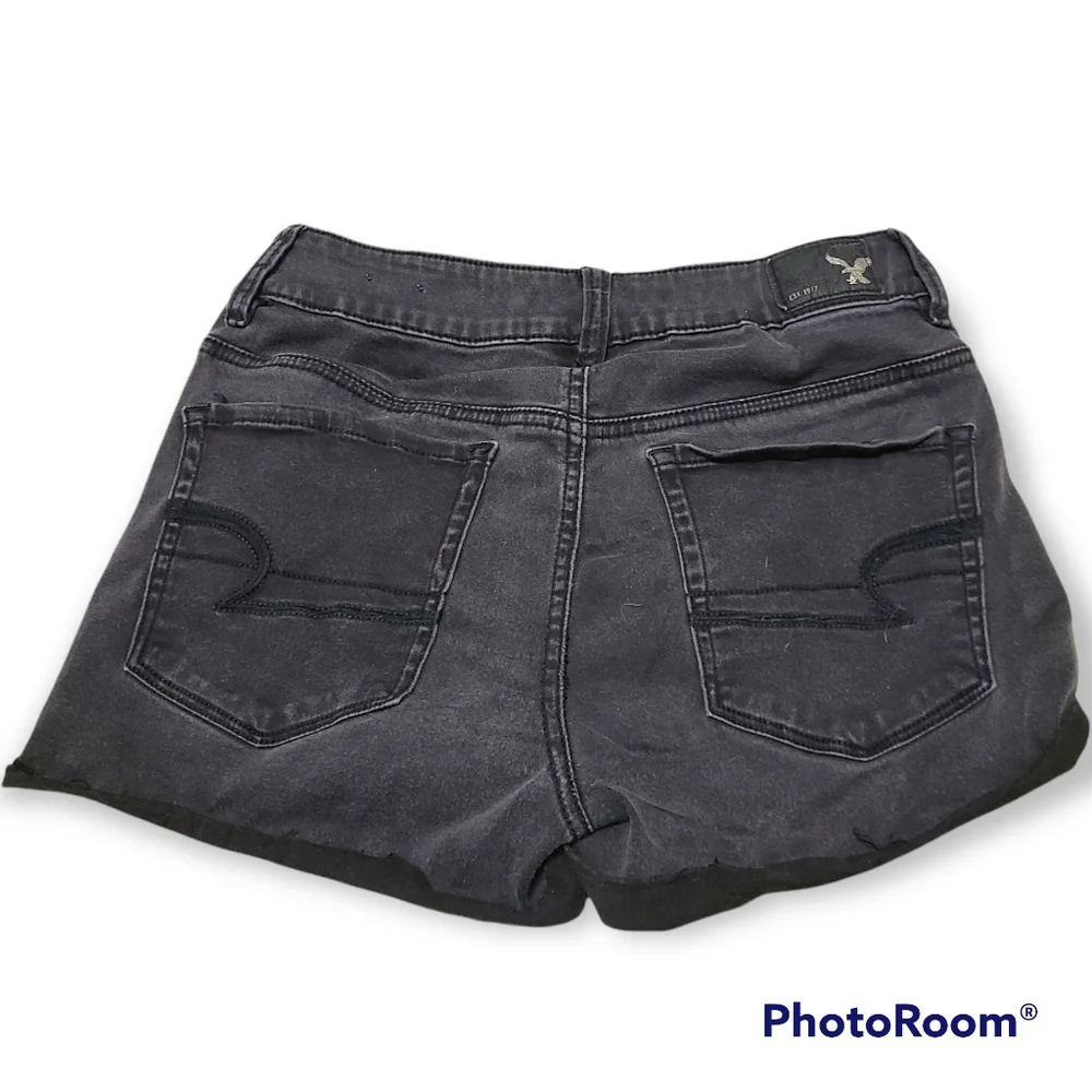 American Eagle Outfitters black denim short